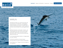 Tablet Screenshot of marlin-restaurant.de